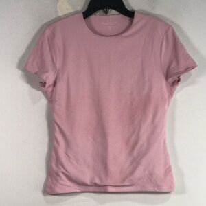 Abercrombie & Fitch A&F Essentials The Baby Tee, Women's Size M - Pink